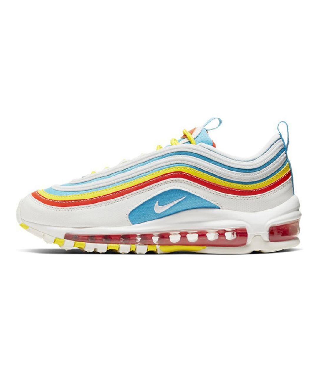 NIKE Белые кожаные кроссовки, фото 3