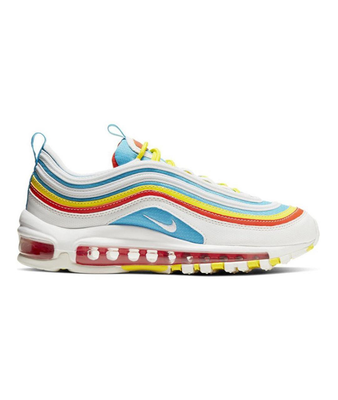 NIKE Белые кожаные кроссовки, фото 2