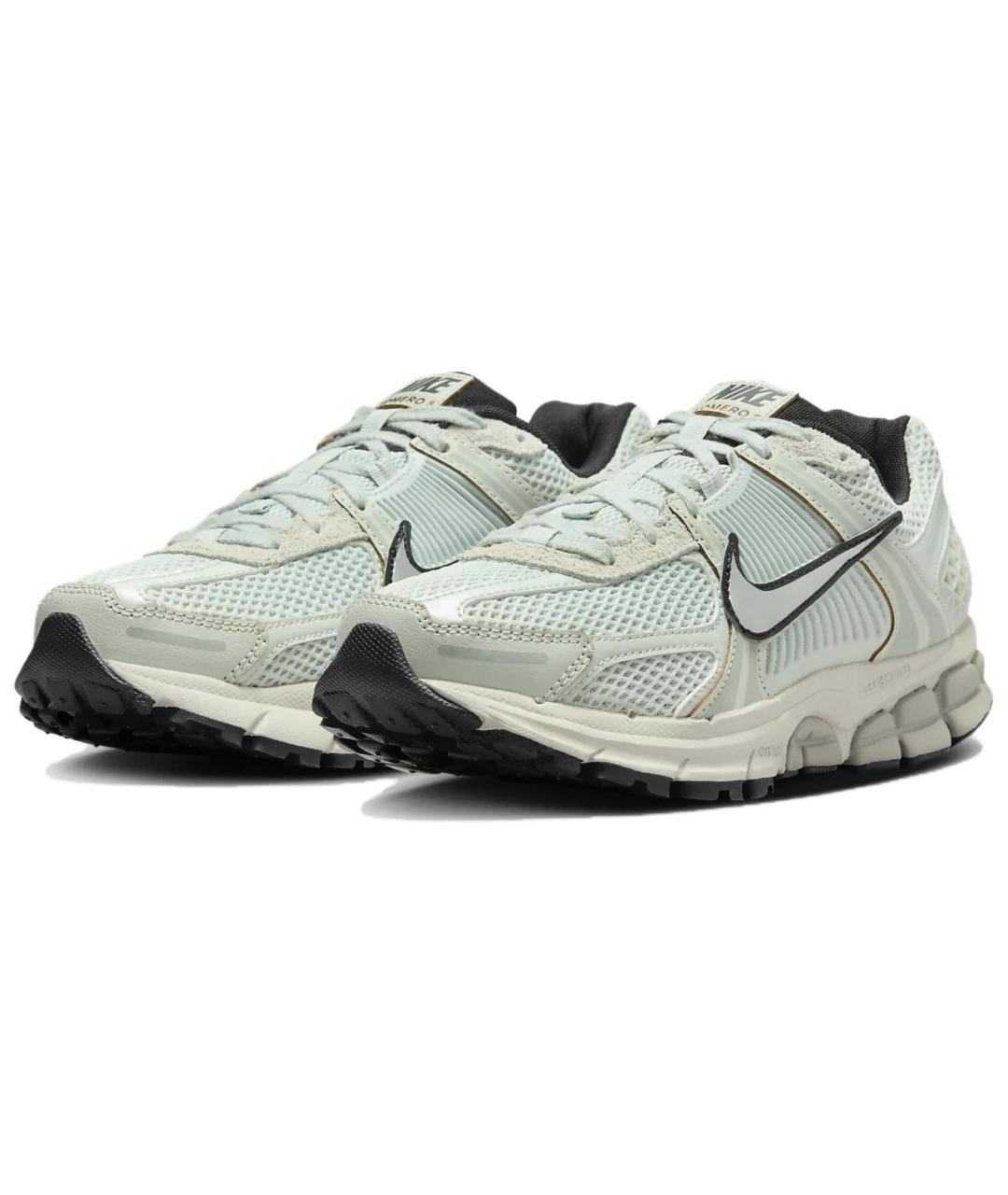 NIKE Зеленые кожаные кроссовки, фото 4