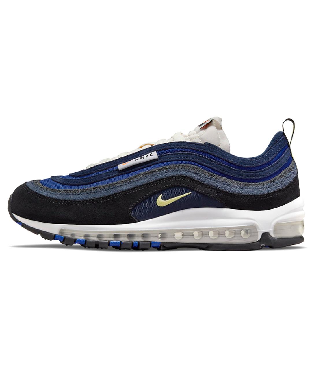 NIKE Синие низкие кроссовки / кеды, фото 2