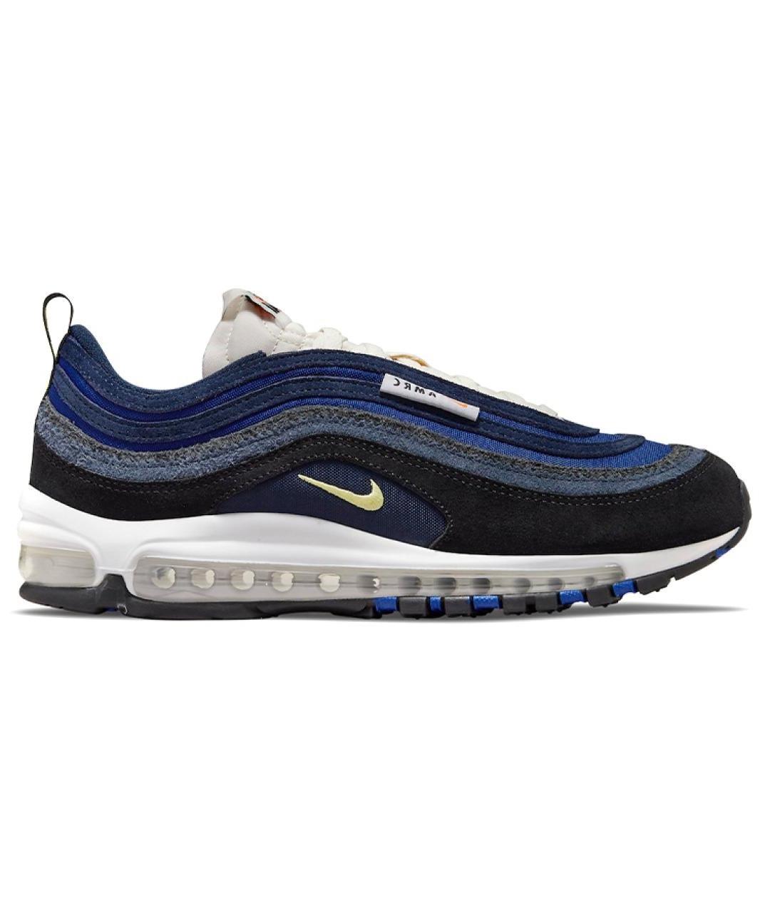 NIKE Синие низкие кроссовки / кеды, фото 1