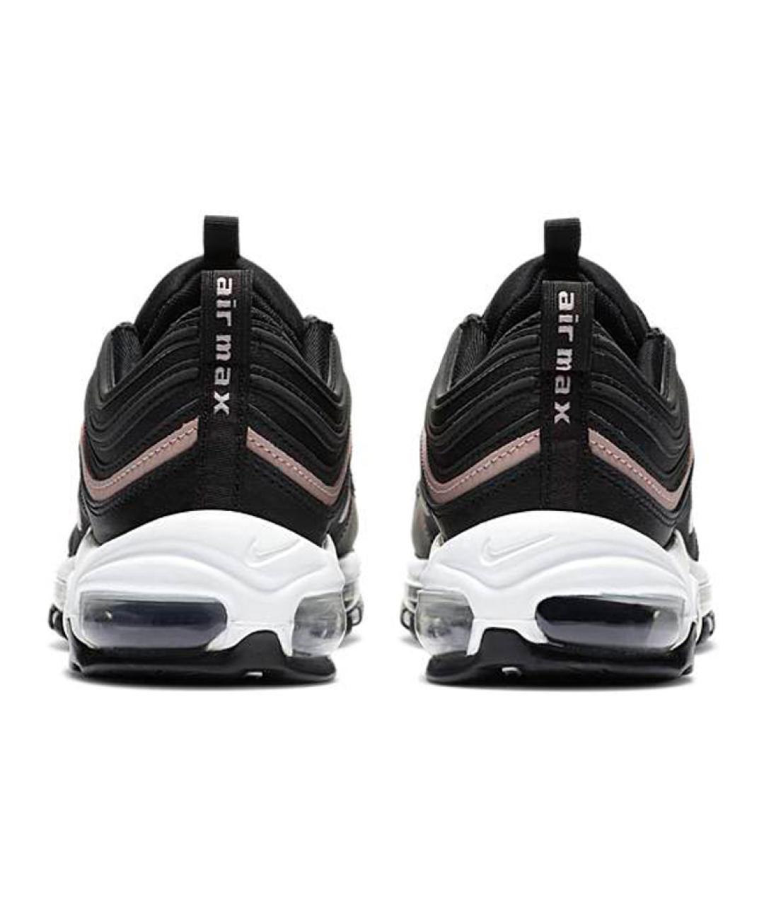 NIKE Черные кожаные кроссовки, фото 5