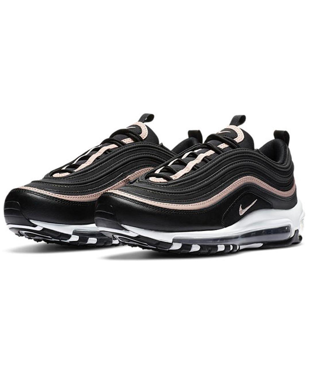 NIKE Черные кожаные кроссовки, фото 3