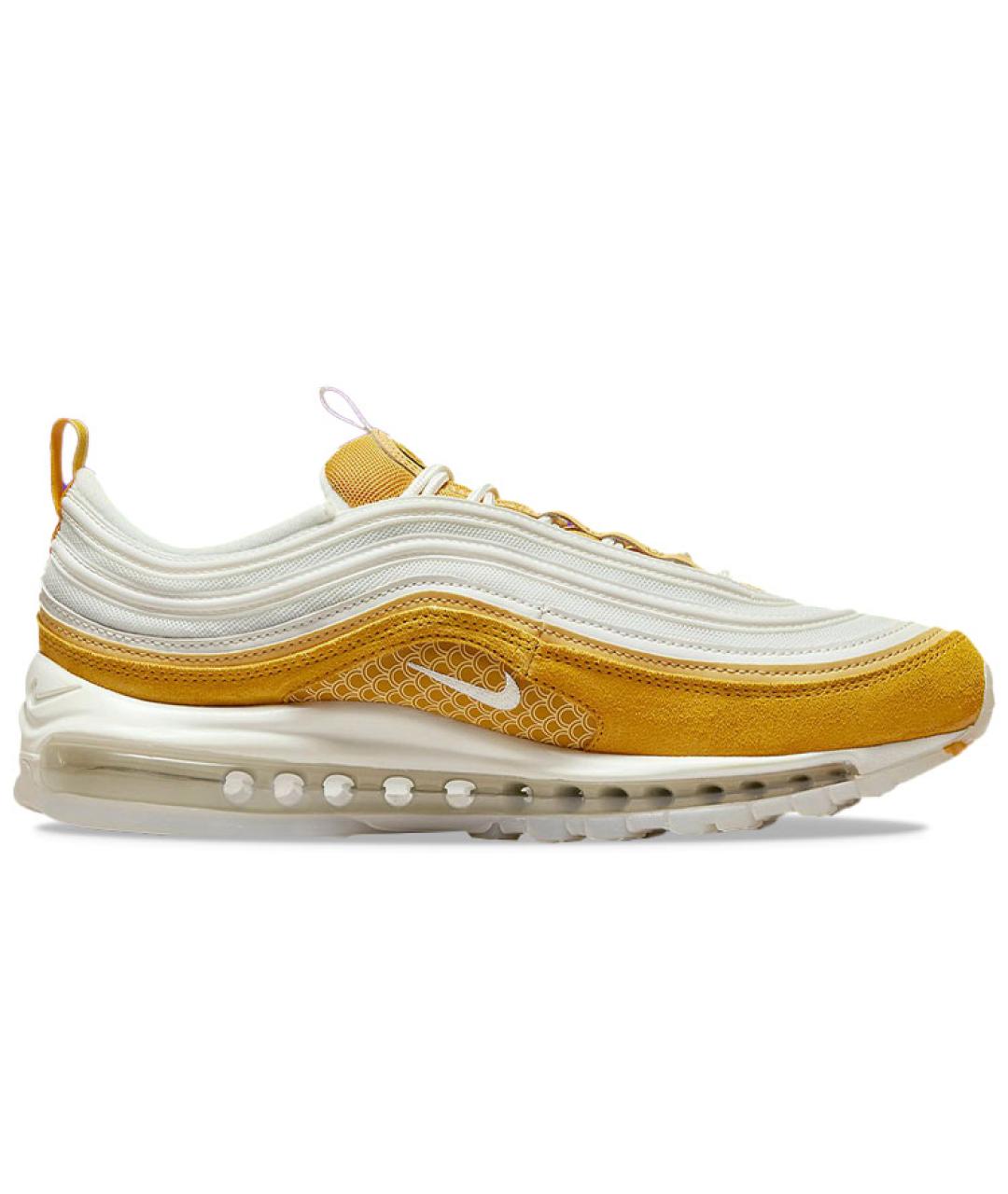 NIKE Оранжевое низкие кроссовки / кеды, фото 1