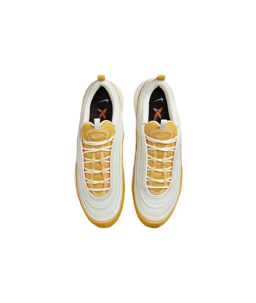 NIKE Оранжевое низкие кроссовки / кеды, фото 4