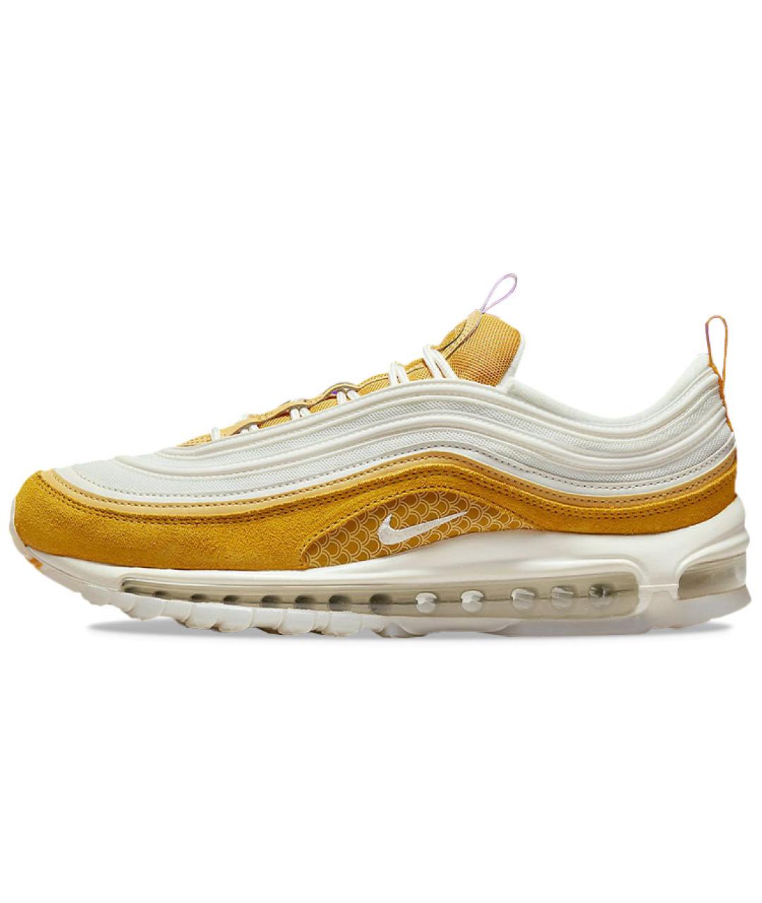 NIKE Оранжевое низкие кроссовки / кеды, фото 2