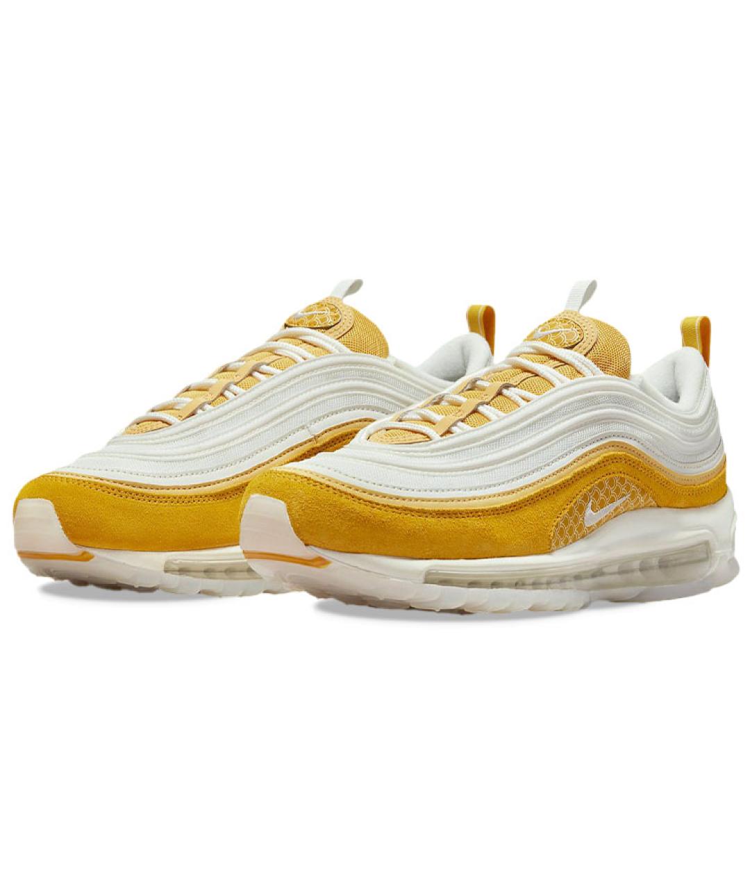 NIKE Оранжевое низкие кроссовки / кеды, фото 3