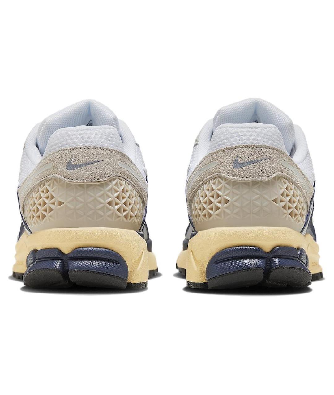 NIKE Серые кожаные низкие кроссовки / кеды, фото 6