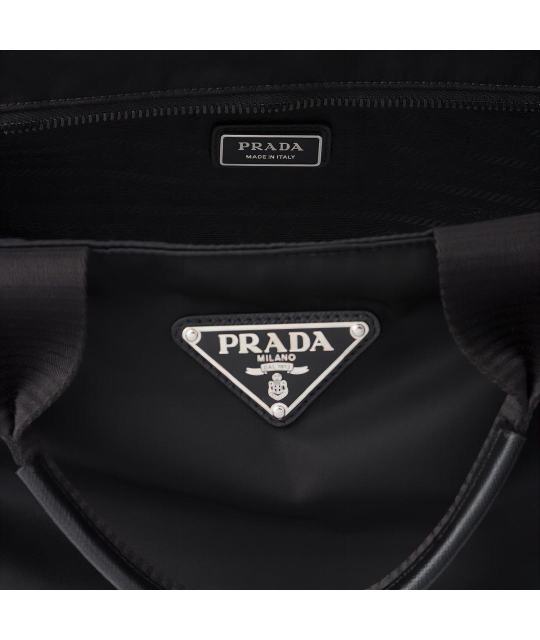 PRADA Черная сумка на плечо, фото 4