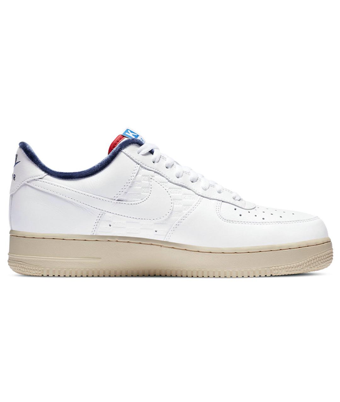 NIKE Белые кожаные кроссовки, фото 3