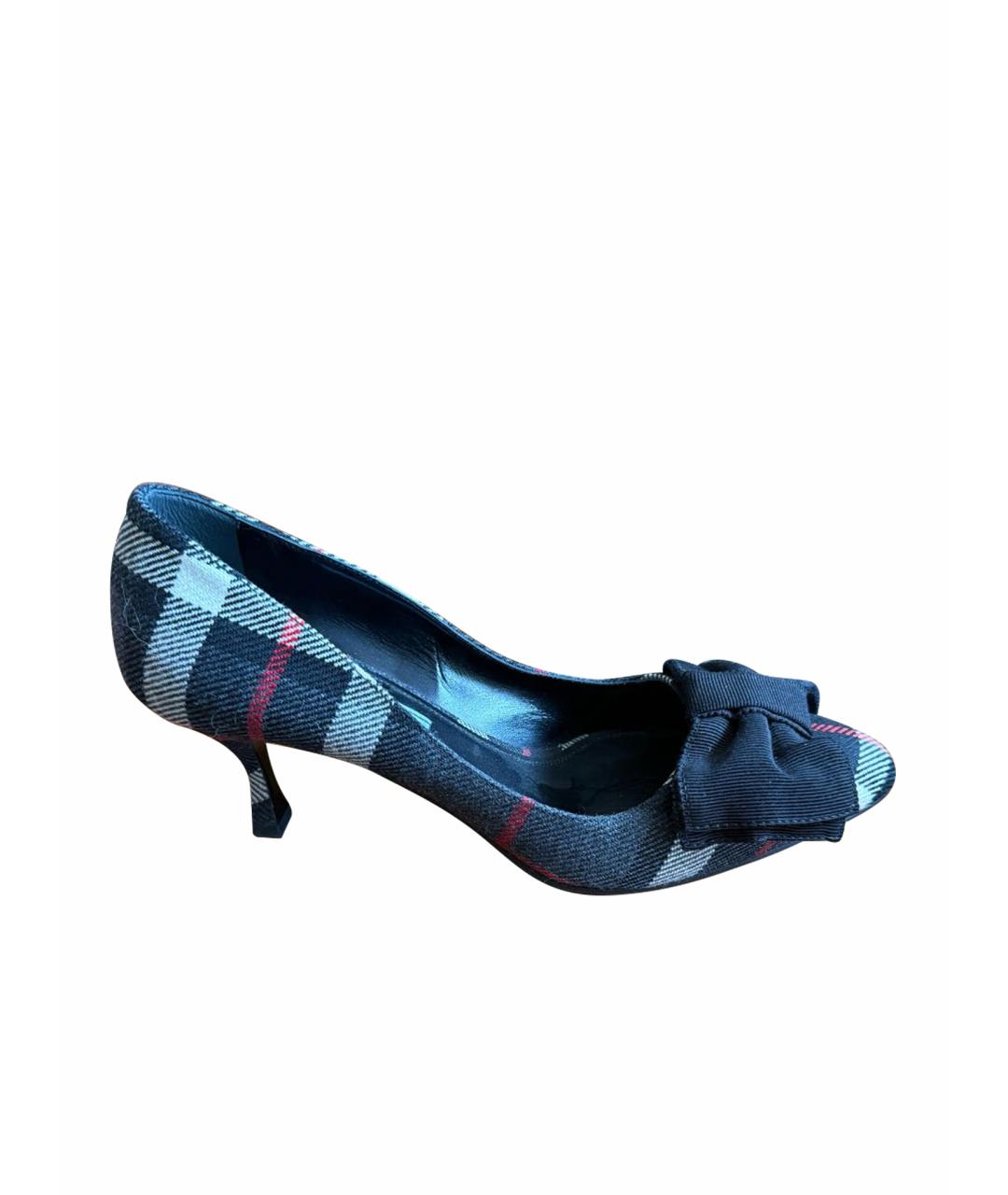 PRADA Мульти текстильные туфли, фото 1