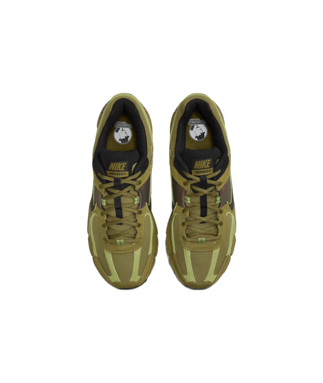 NIKE Зеленые низкие кроссовки / кеды, фото 5