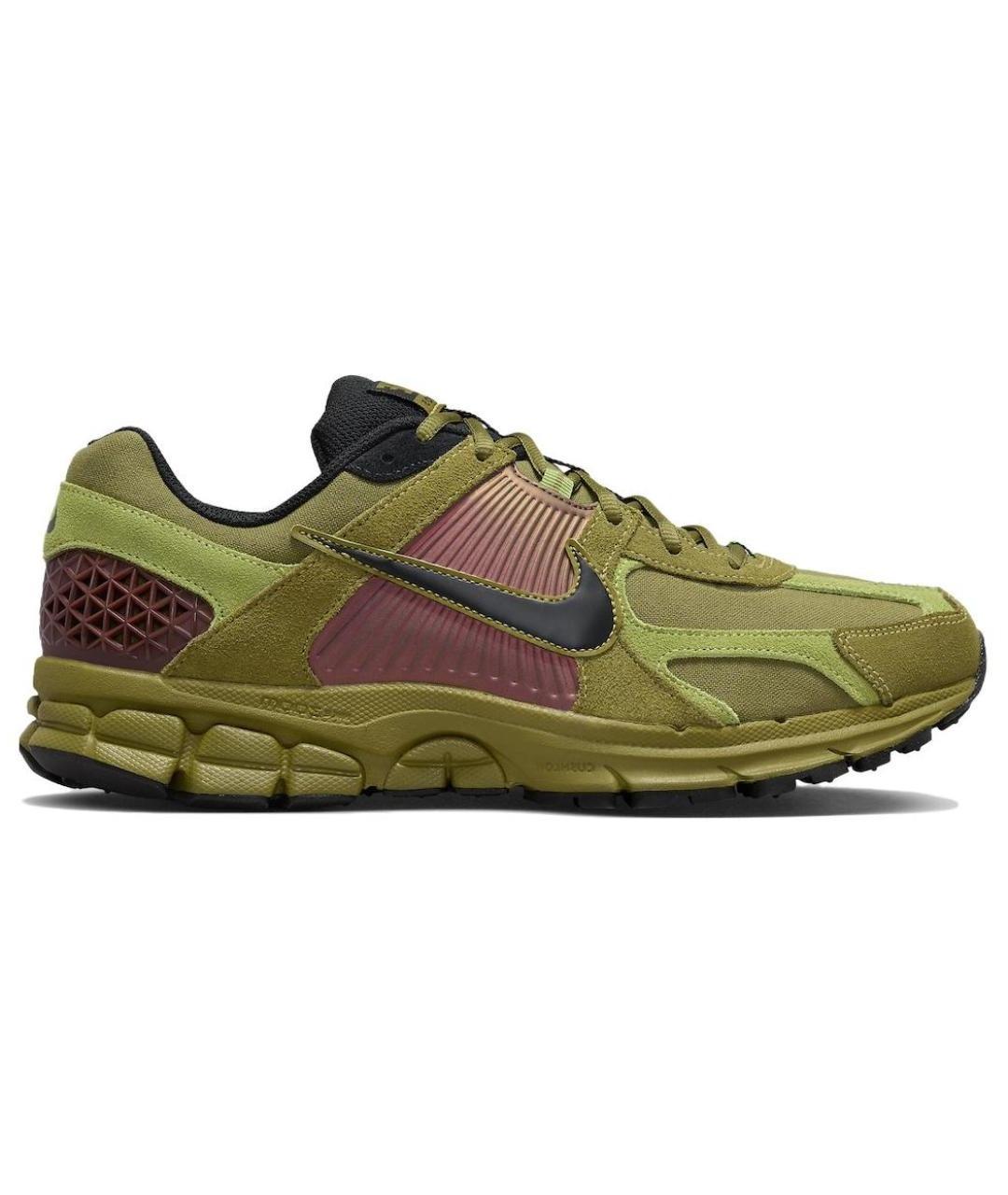 NIKE Зеленые низкие кроссовки / кеды, фото 1