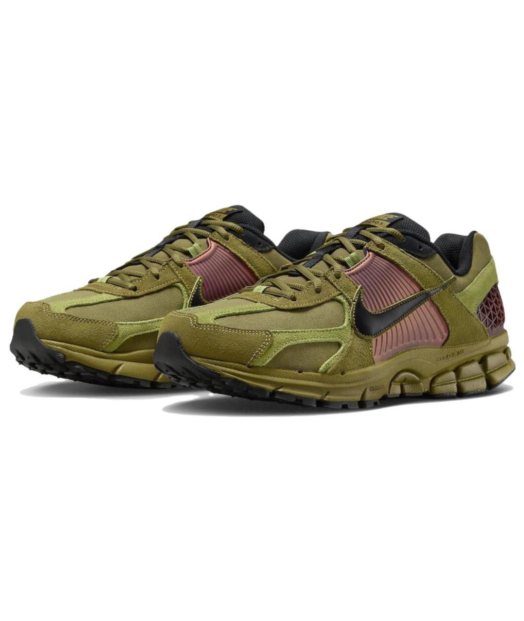 NIKE Зеленые низкие кроссовки / кеды, фото 4