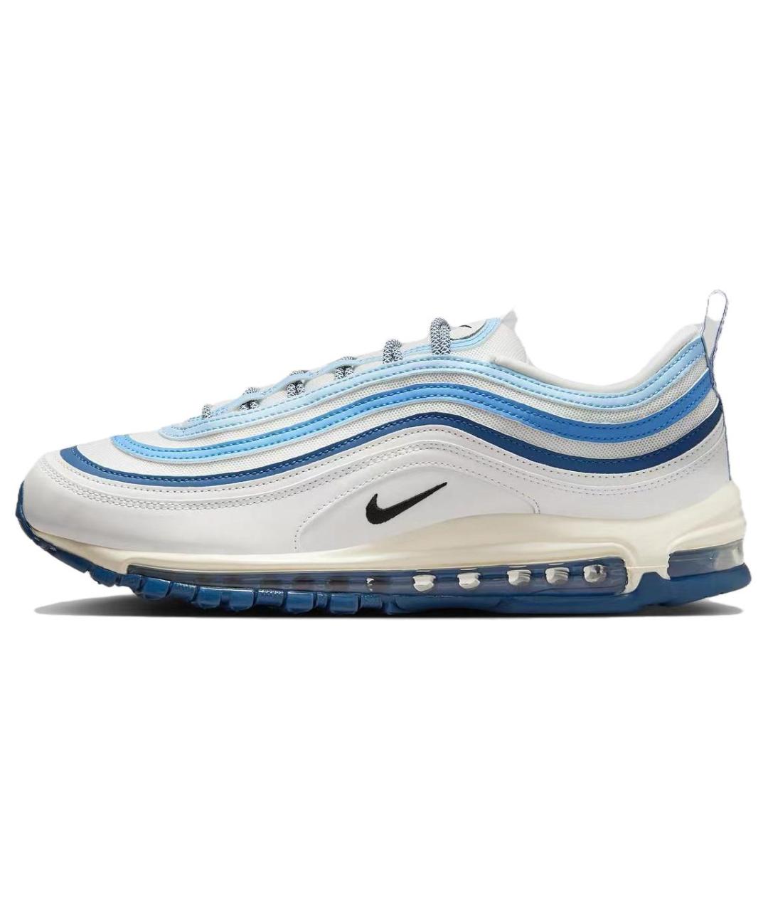 NIKE Синие низкие кроссовки / кеды, фото 2