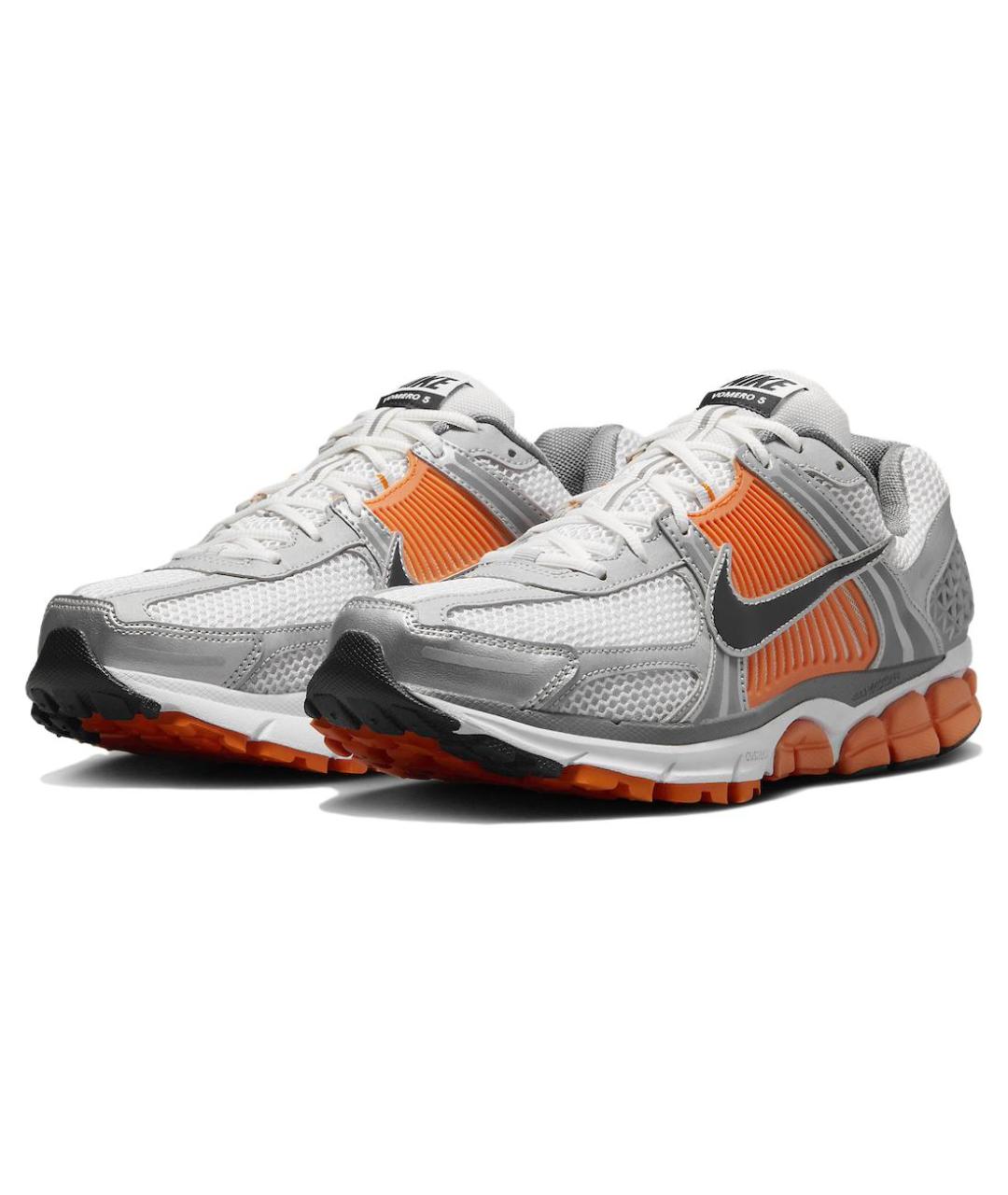 NIKE Серебряные низкие кроссовки / кеды, фото 4