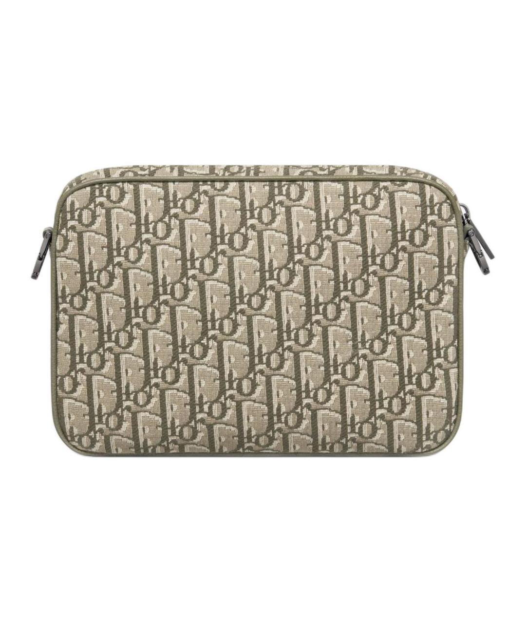 CHRISTIAN DIOR Хаки сумка на плечо, фото 4