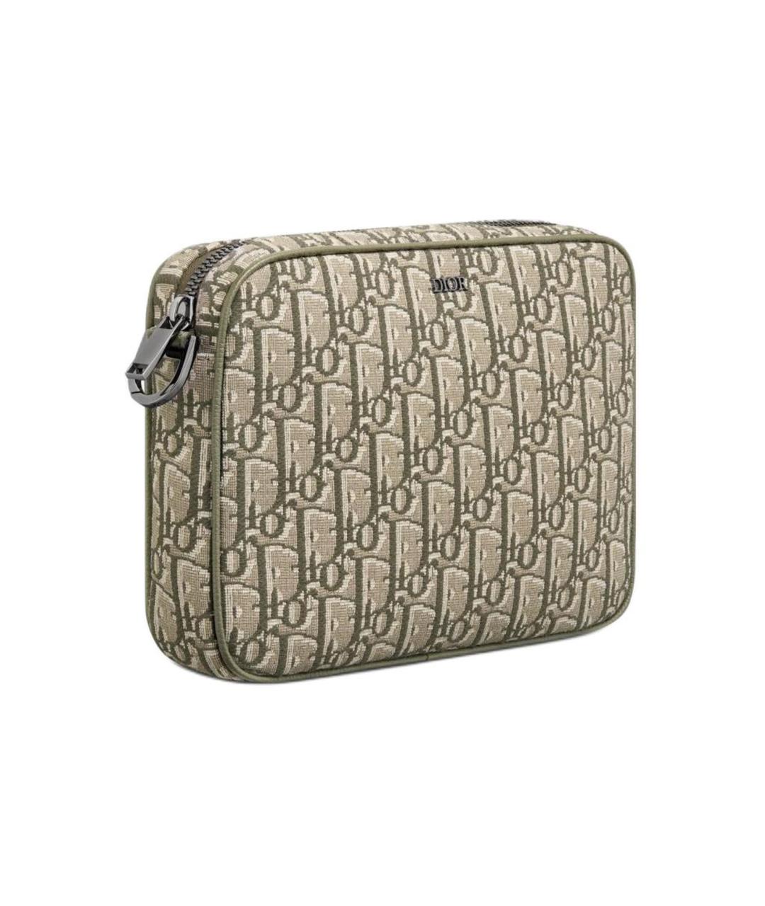 CHRISTIAN DIOR Хаки сумка на плечо, фото 3
