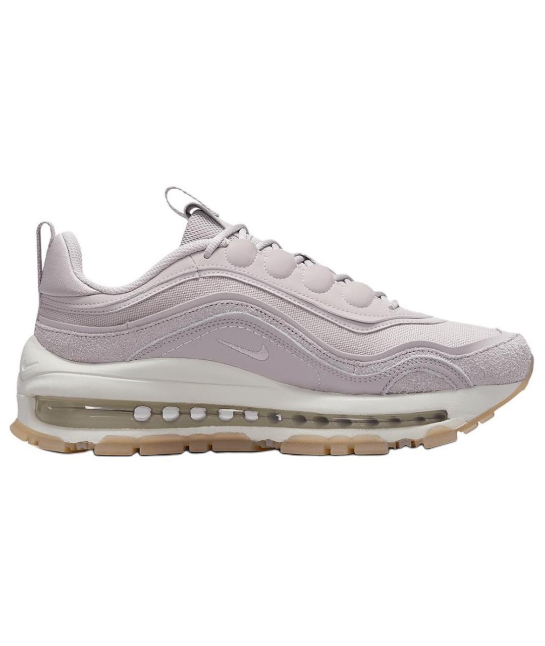 NIKE Фиолетовые кожаные кроссовки, фото 1