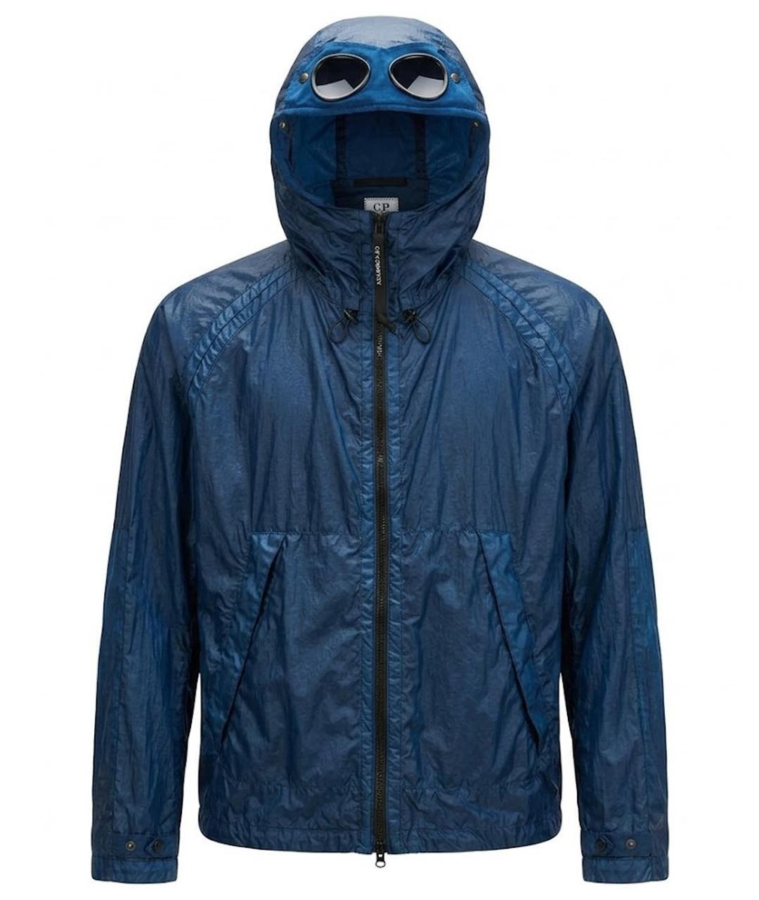 CP COMPANY Темно-синяя полиамидовая куртка, фото 1