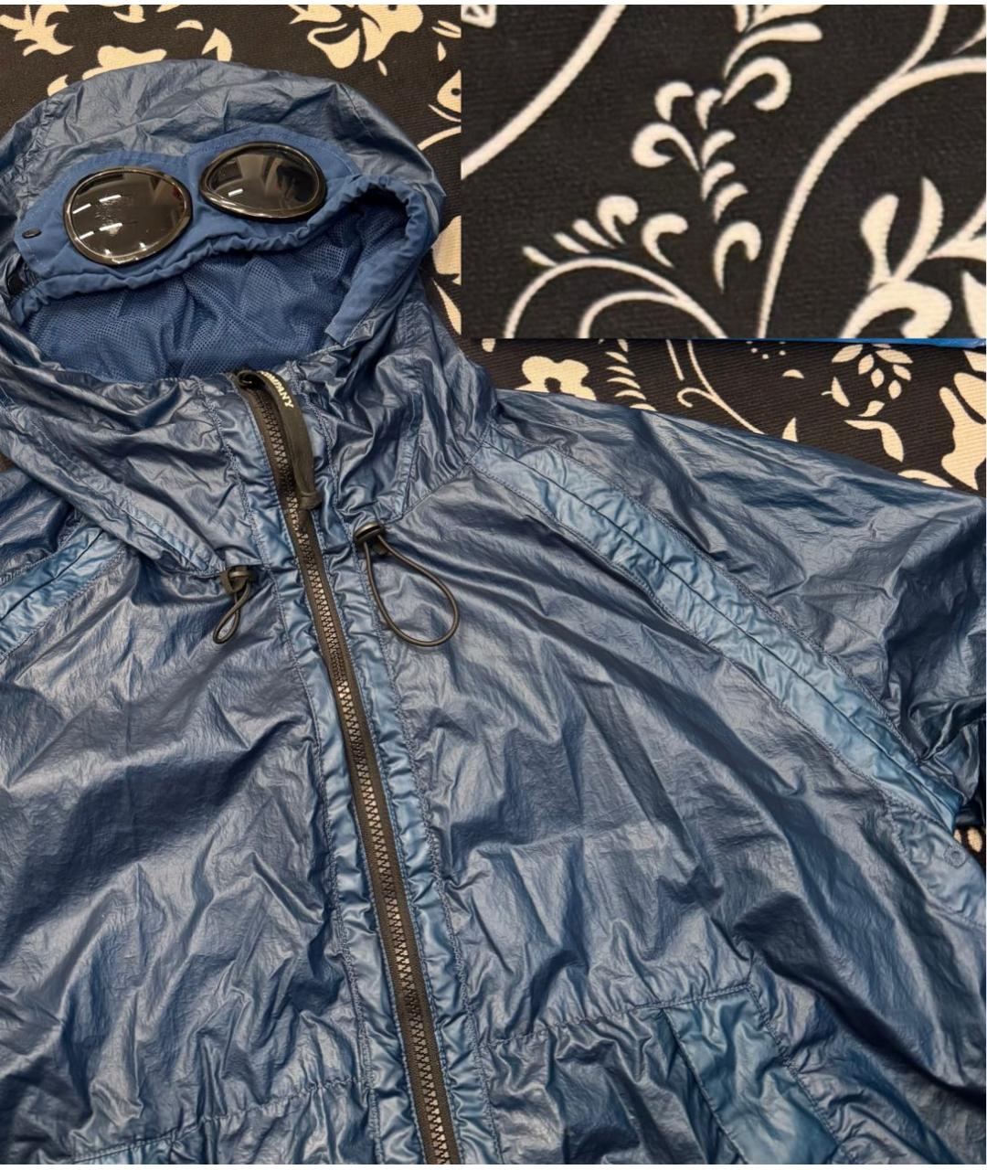 CP COMPANY Темно-синяя полиамидовая куртка, фото 3