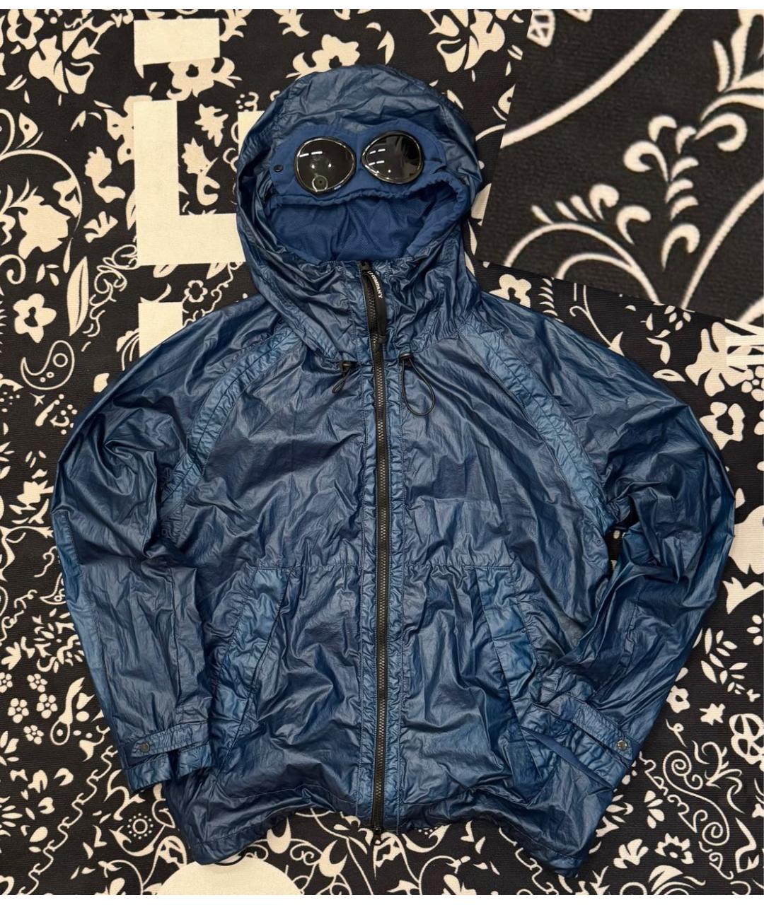 CP COMPANY Темно-синяя полиамидовая куртка, фото 2