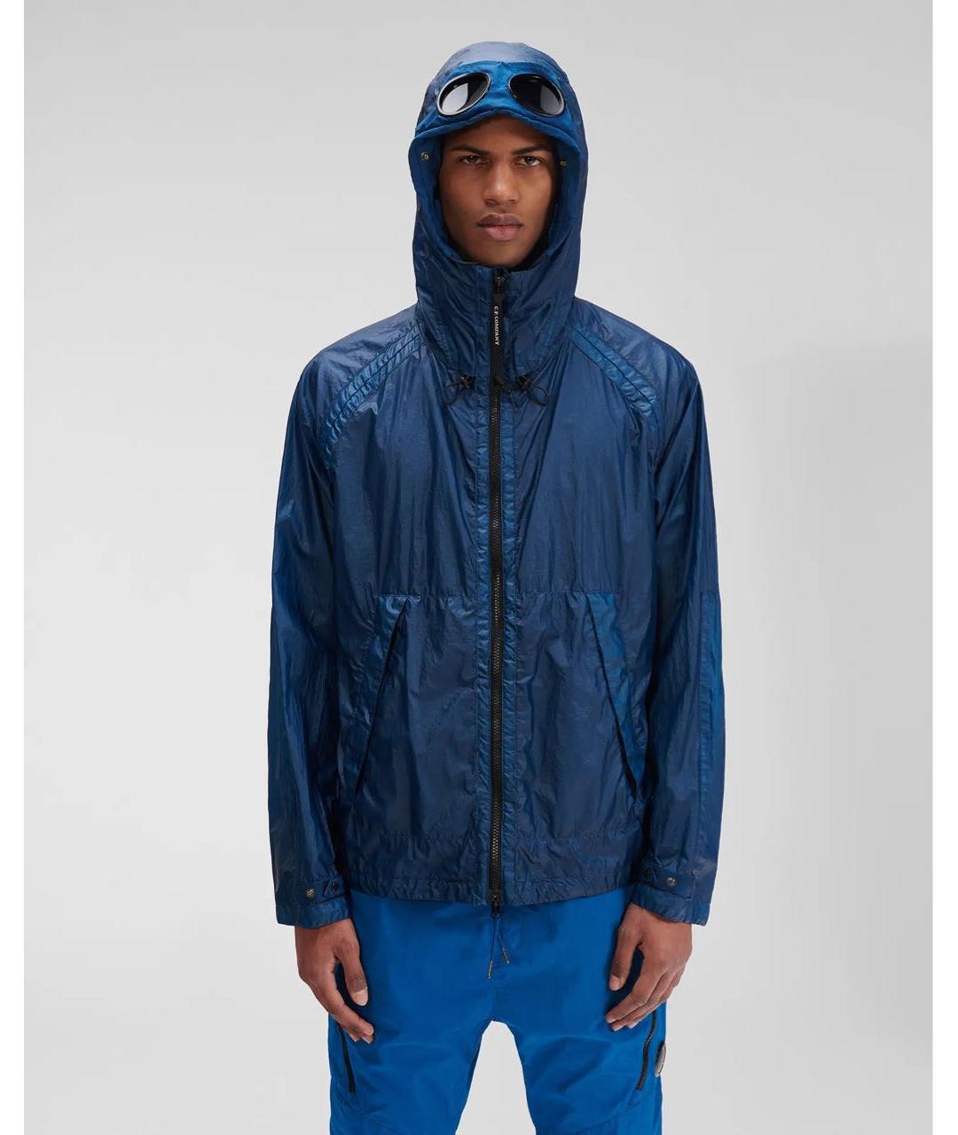 CP COMPANY Темно-синяя полиамидовая куртка, фото 6