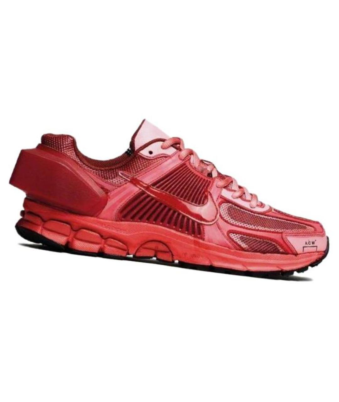 NIKE Красные низкие кроссовки / кеды, фото 3