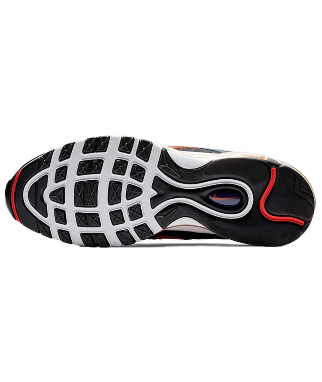 NIKE Синие кожаные низкие кроссовки / кеды, фото 5