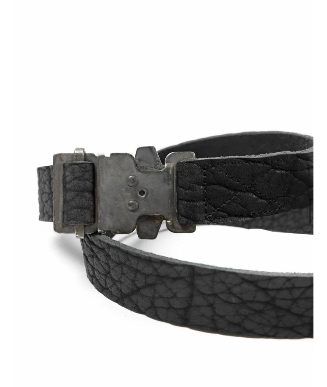 GUIDI Черный кожаный ремень, фото 2