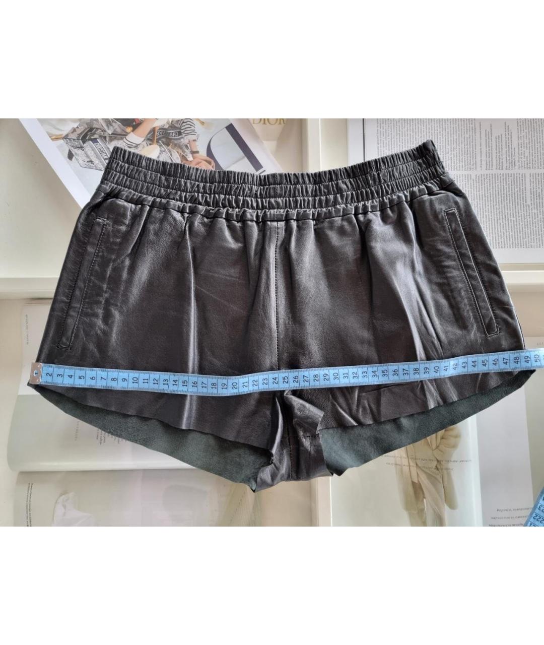 MAJE Черные шорты, фото 8