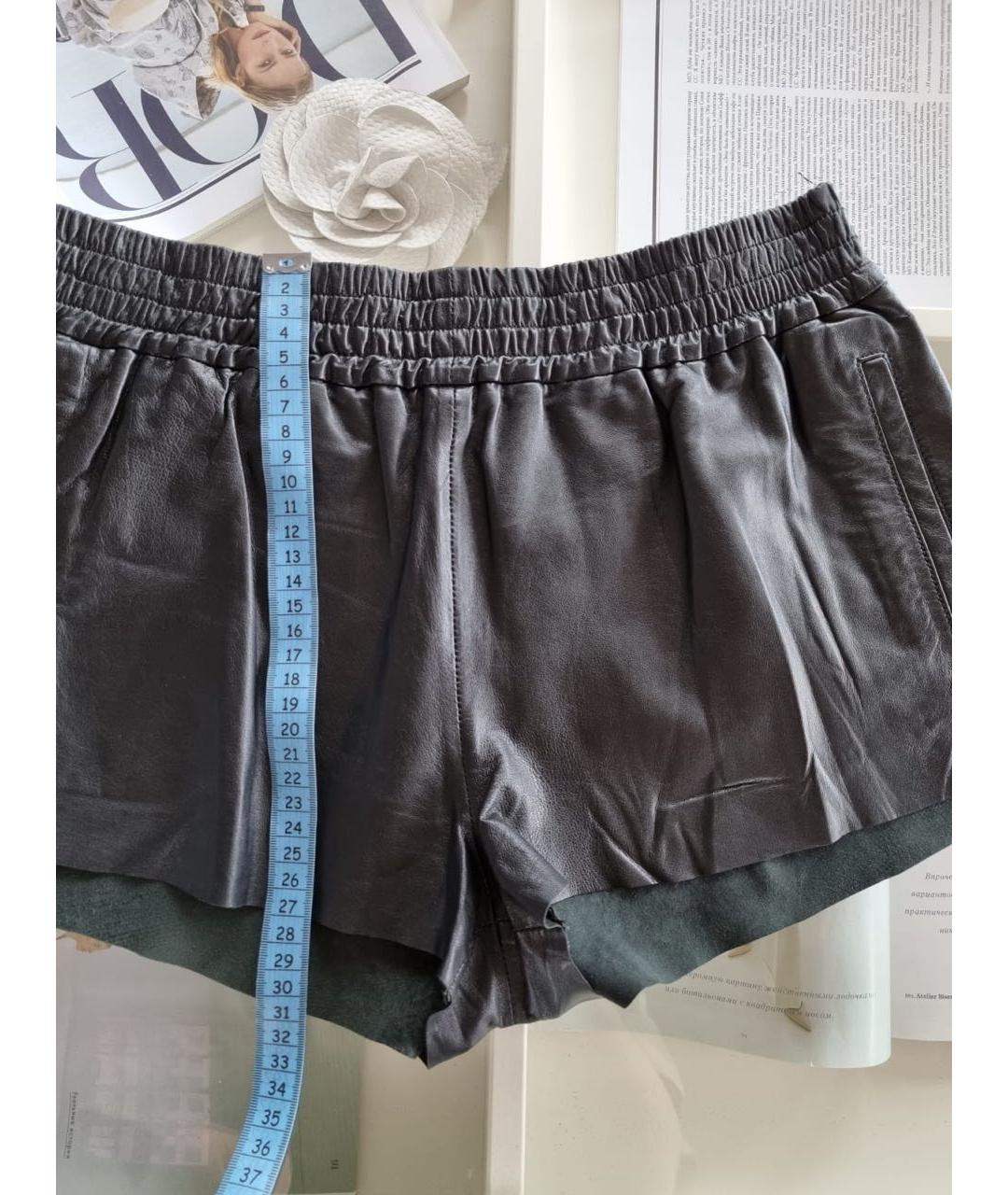 MAJE Черные шорты, фото 6