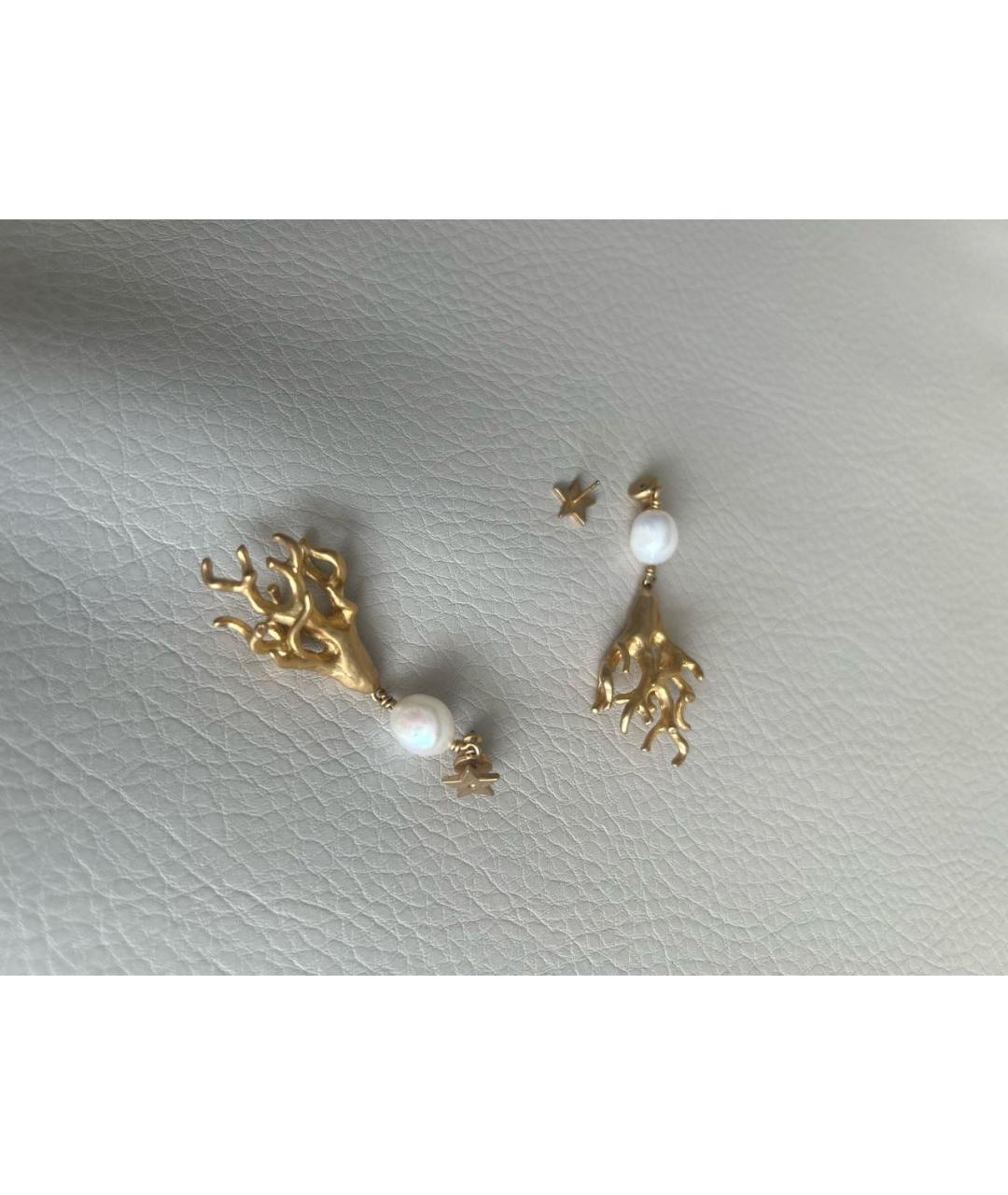 CHRISTIAN DIOR Золотые серьги, фото 5