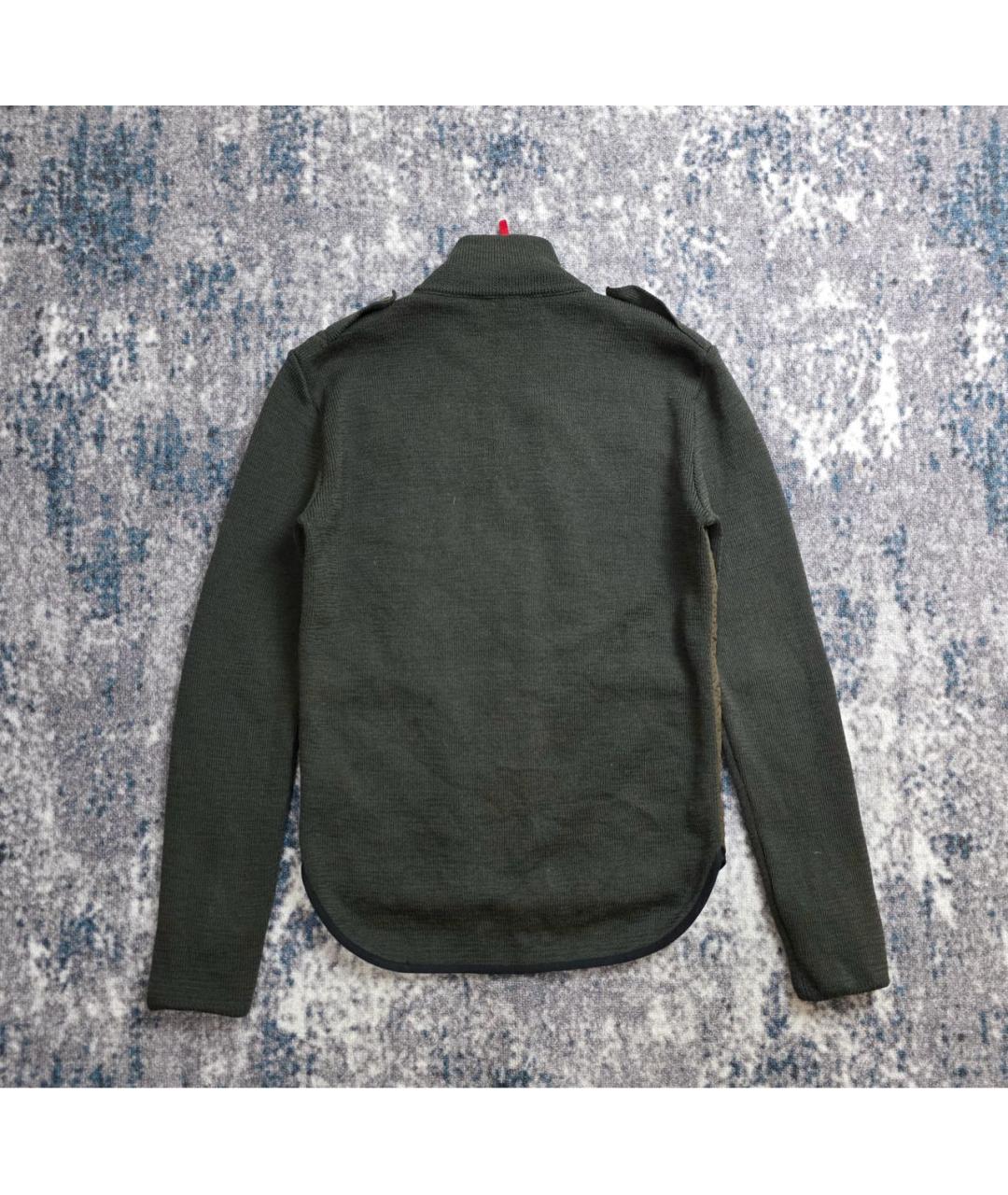 PRADA Хаки полиамидовая куртка, фото 2