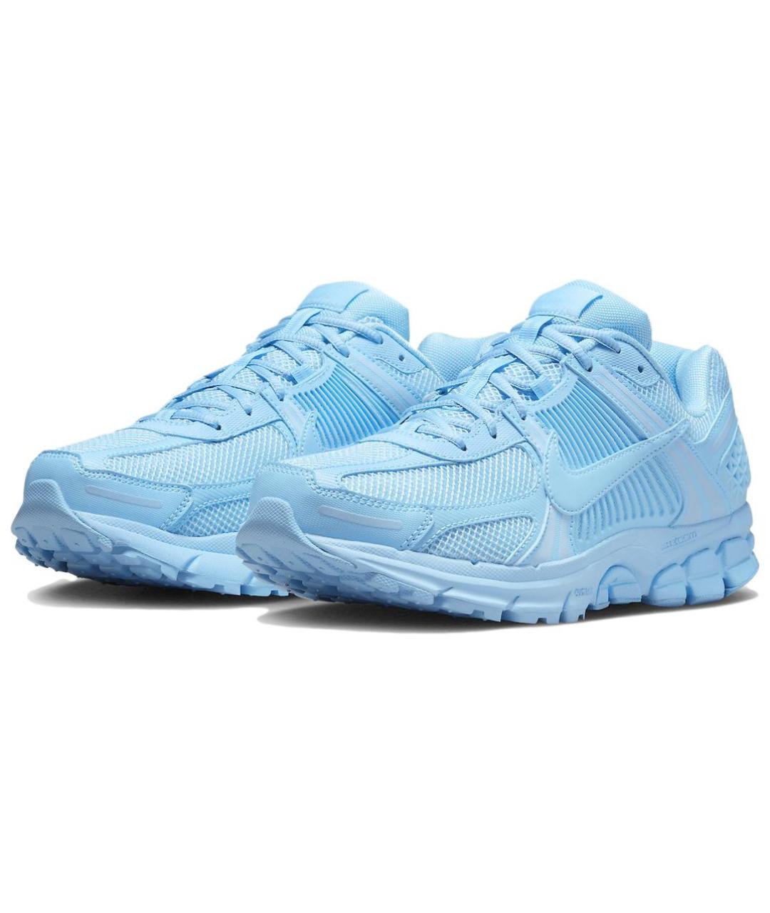 NIKE Синие синтетические низкие кроссовки / кеды, фото 3