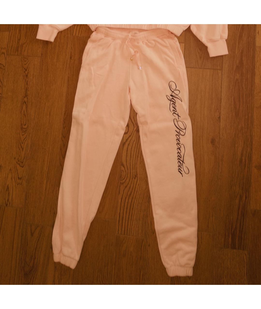 AGENT PROVOCATEUR Розовый хлопковый спортивные костюмы, фото 2