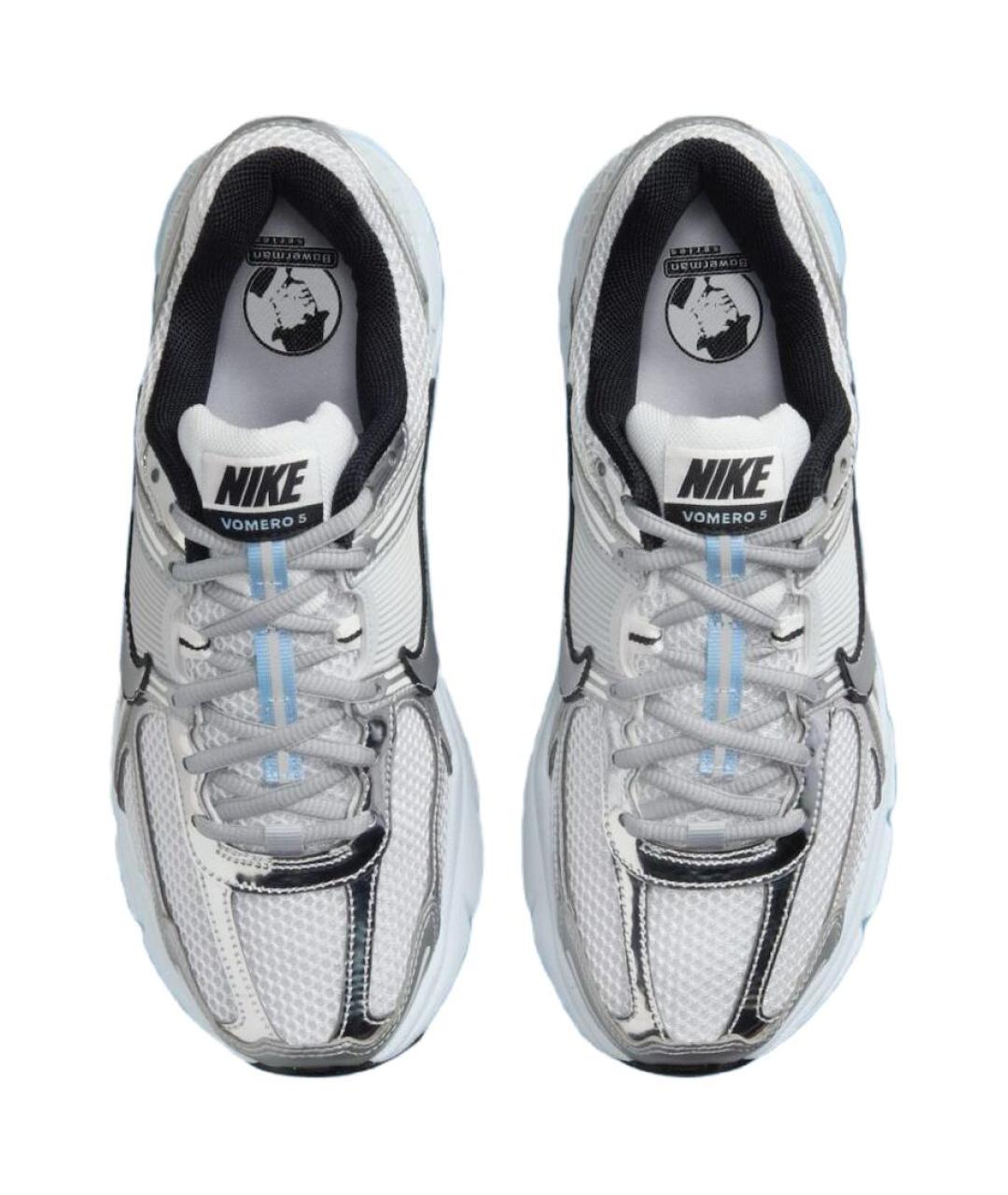 NIKE Серебряные кроссовки, фото 4