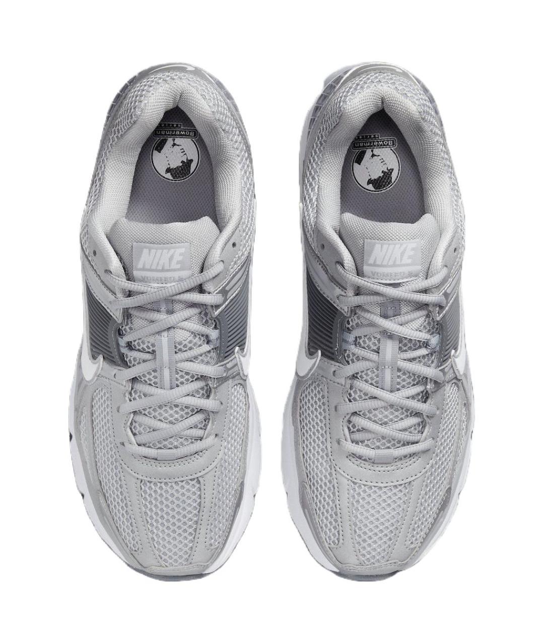 NIKE Серебряные низкие кроссовки / кеды, фото 5