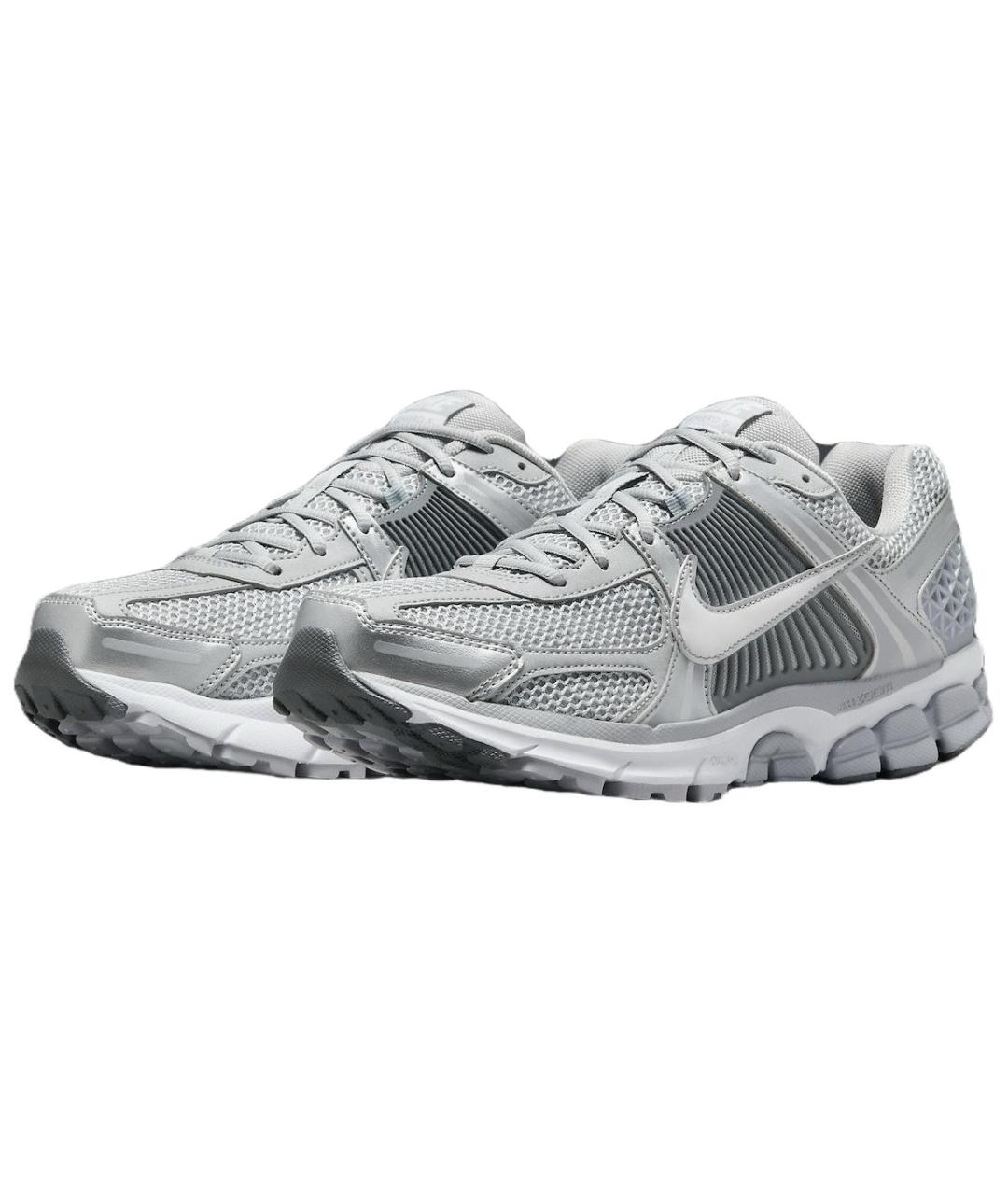 NIKE Серебряные низкие кроссовки / кеды, фото 3