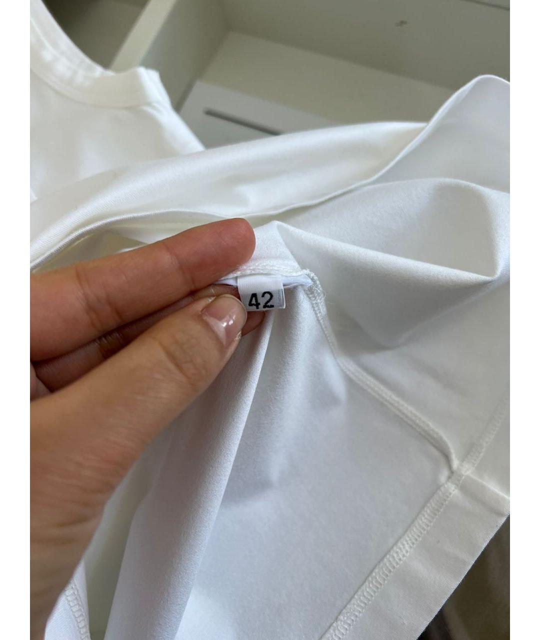 ERMANNO SCERVINO Белая майка, фото 7
