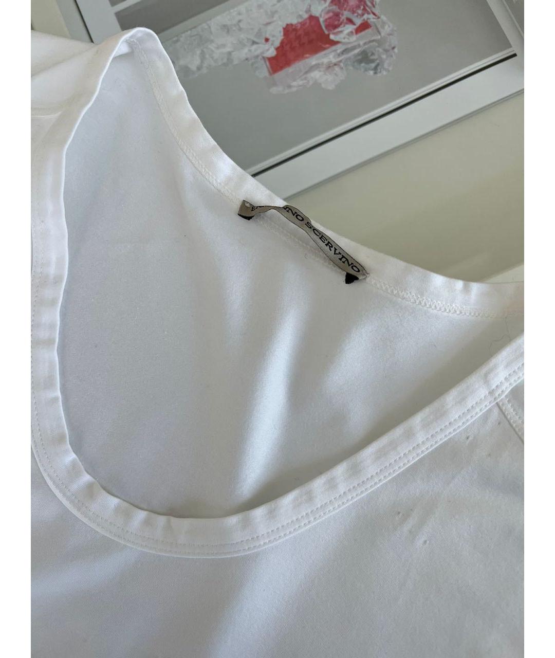 ERMANNO SCERVINO Белая майка, фото 8