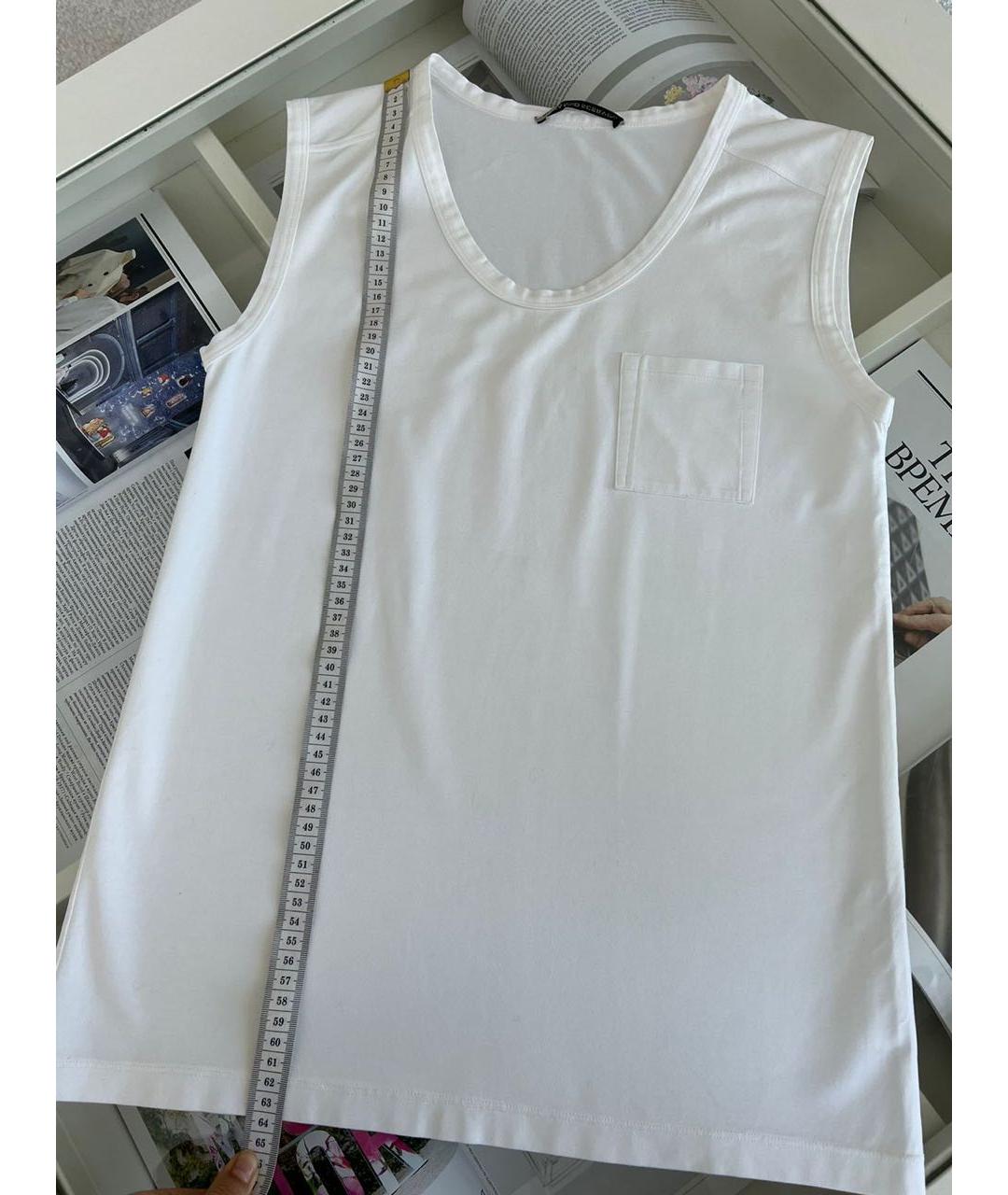ERMANNO SCERVINO Белая майка, фото 5