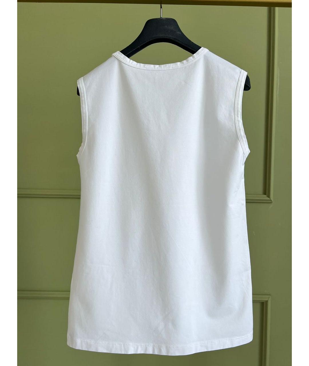 ERMANNO SCERVINO Белая майка, фото 2