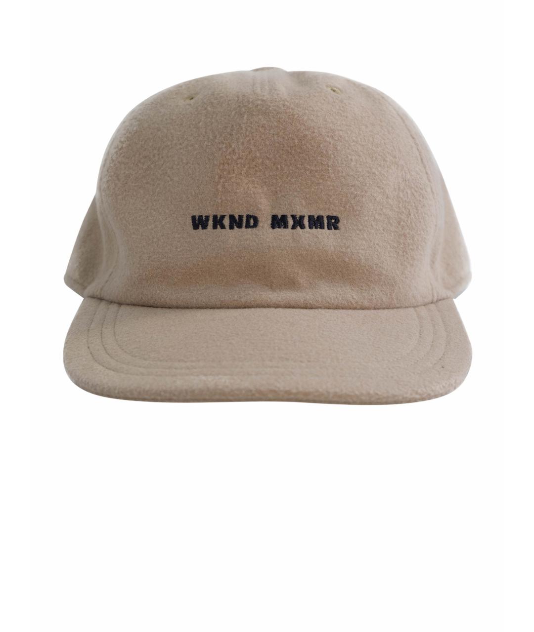 WEEKEND MAX MARA Бежевая шерстяная кепка, фото 1