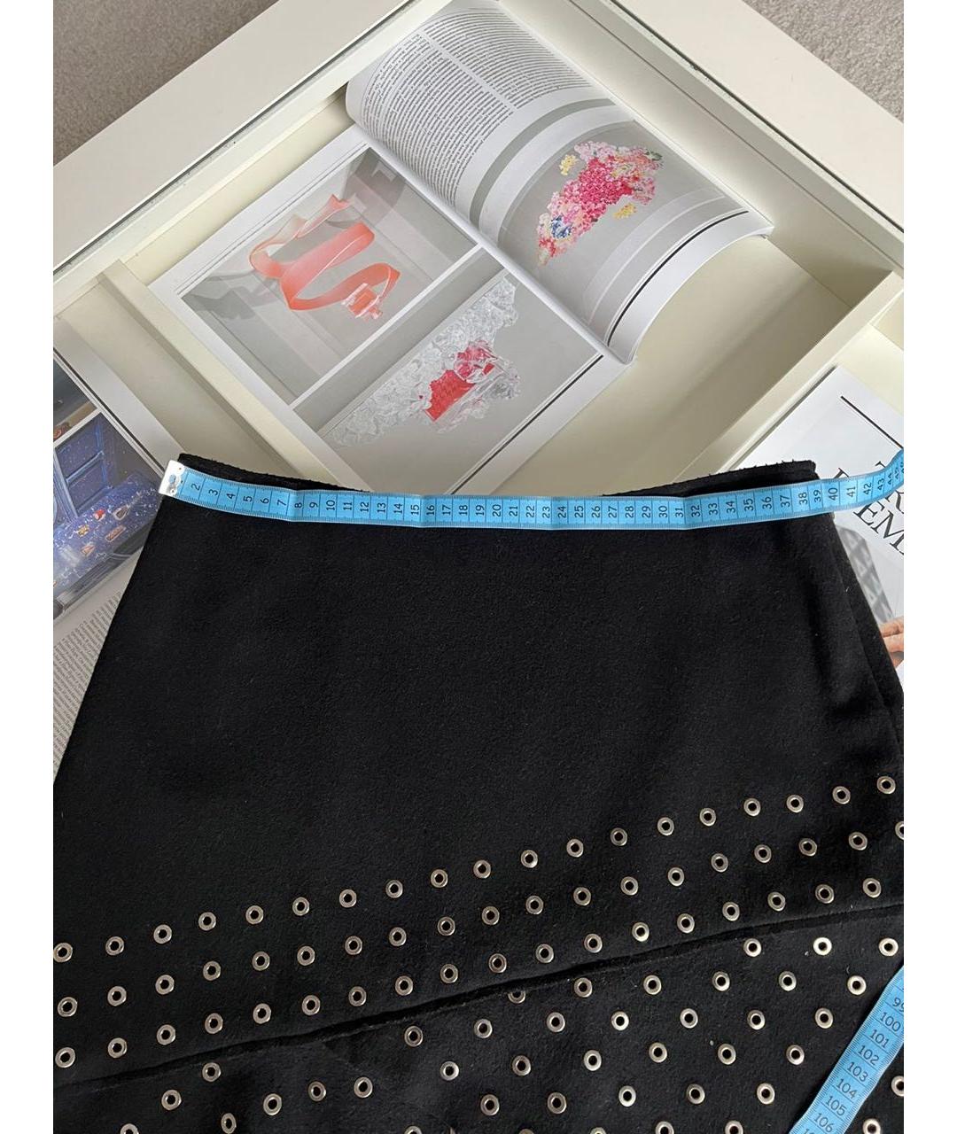 ROBERTO CAVALLI Черная юбка мини, фото 6