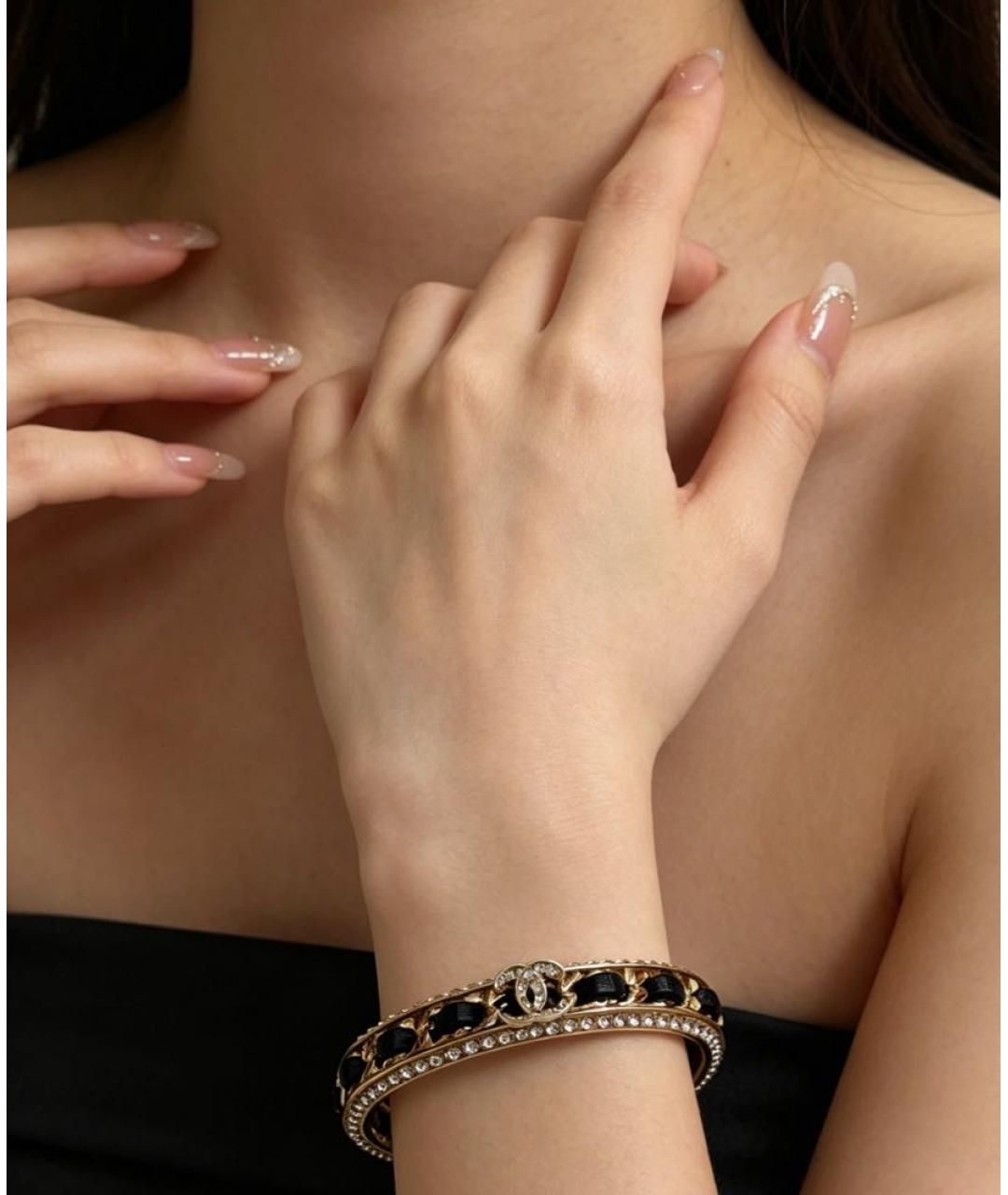 CHANEL Золотой браслет, фото 5