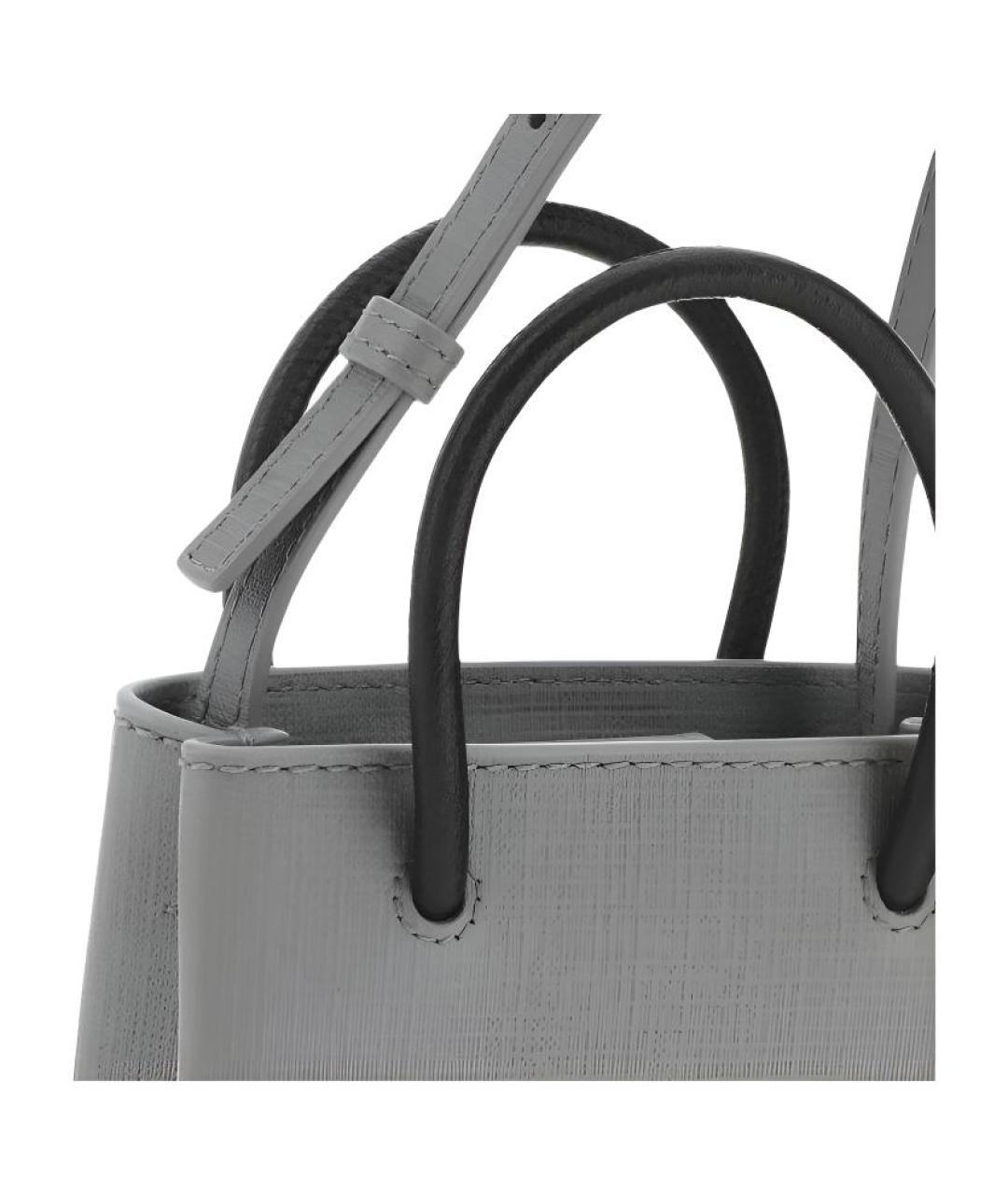 BALENCIAGA Серая сумка через плечо, фото 5