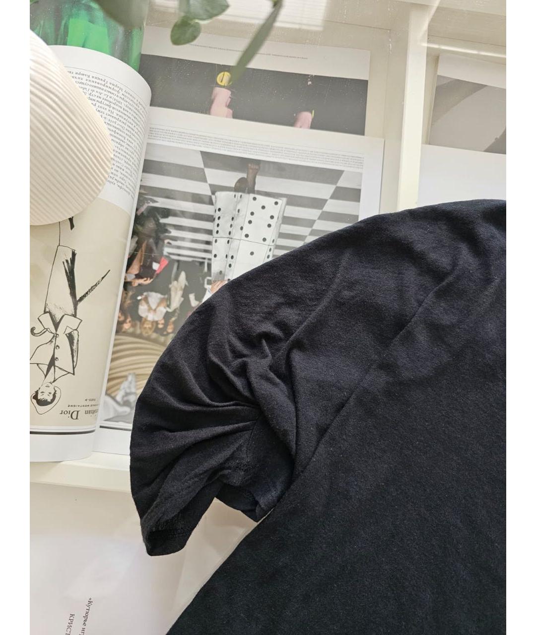 PRADA Черная футболка, фото 4