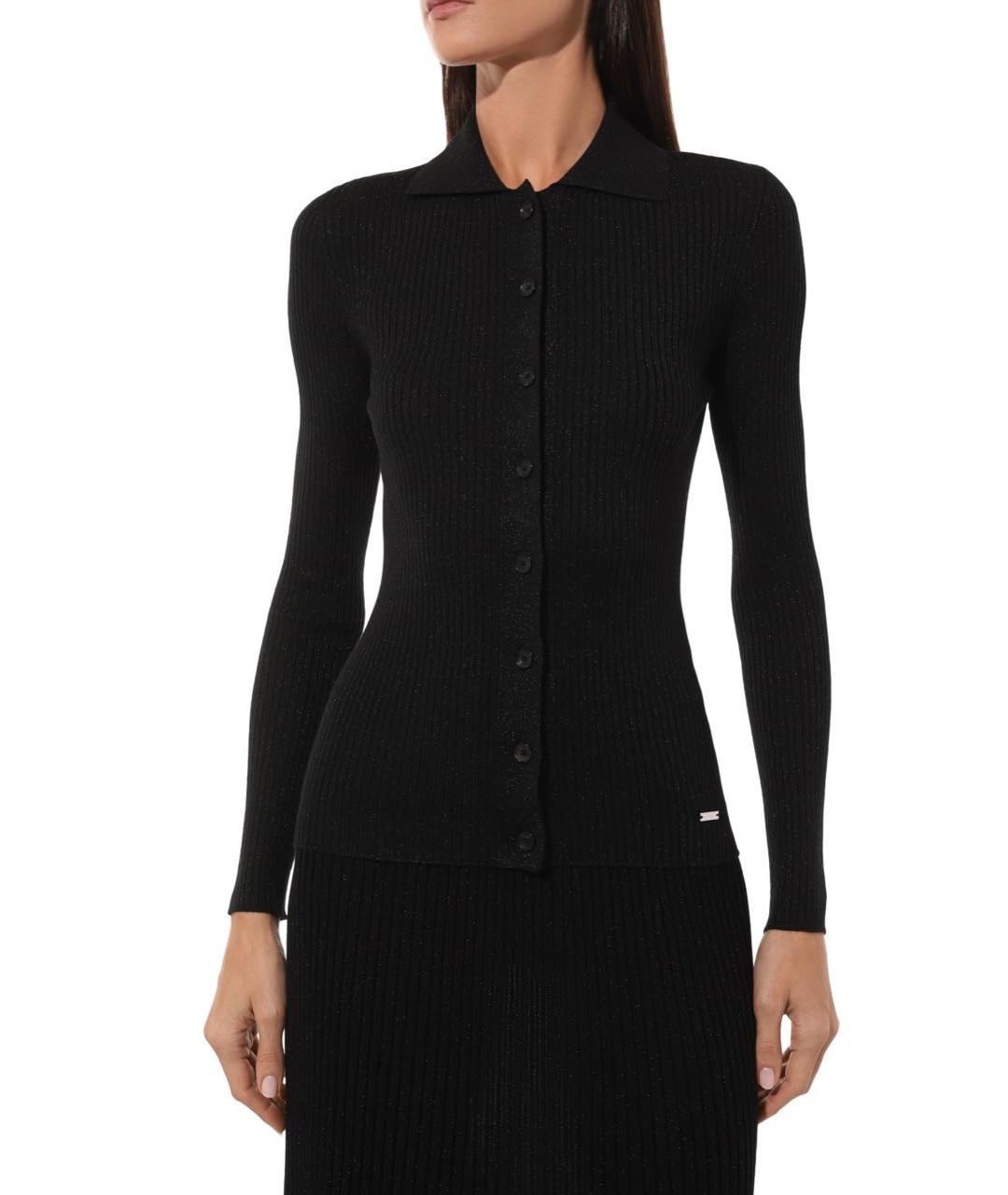 KITON Черный шерстяной кардиган, фото 4