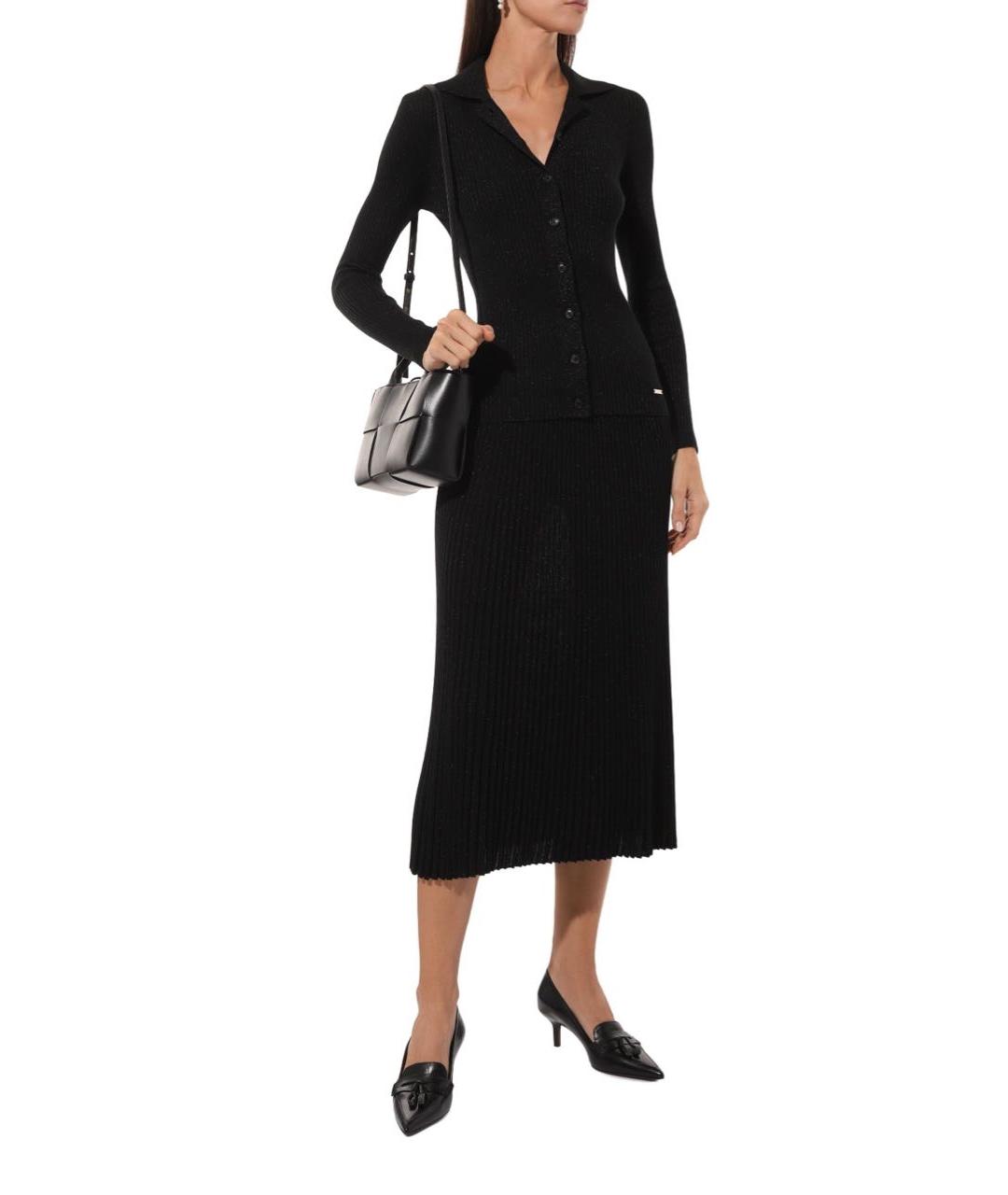 KITON Черный шерстяной кардиган, фото 5